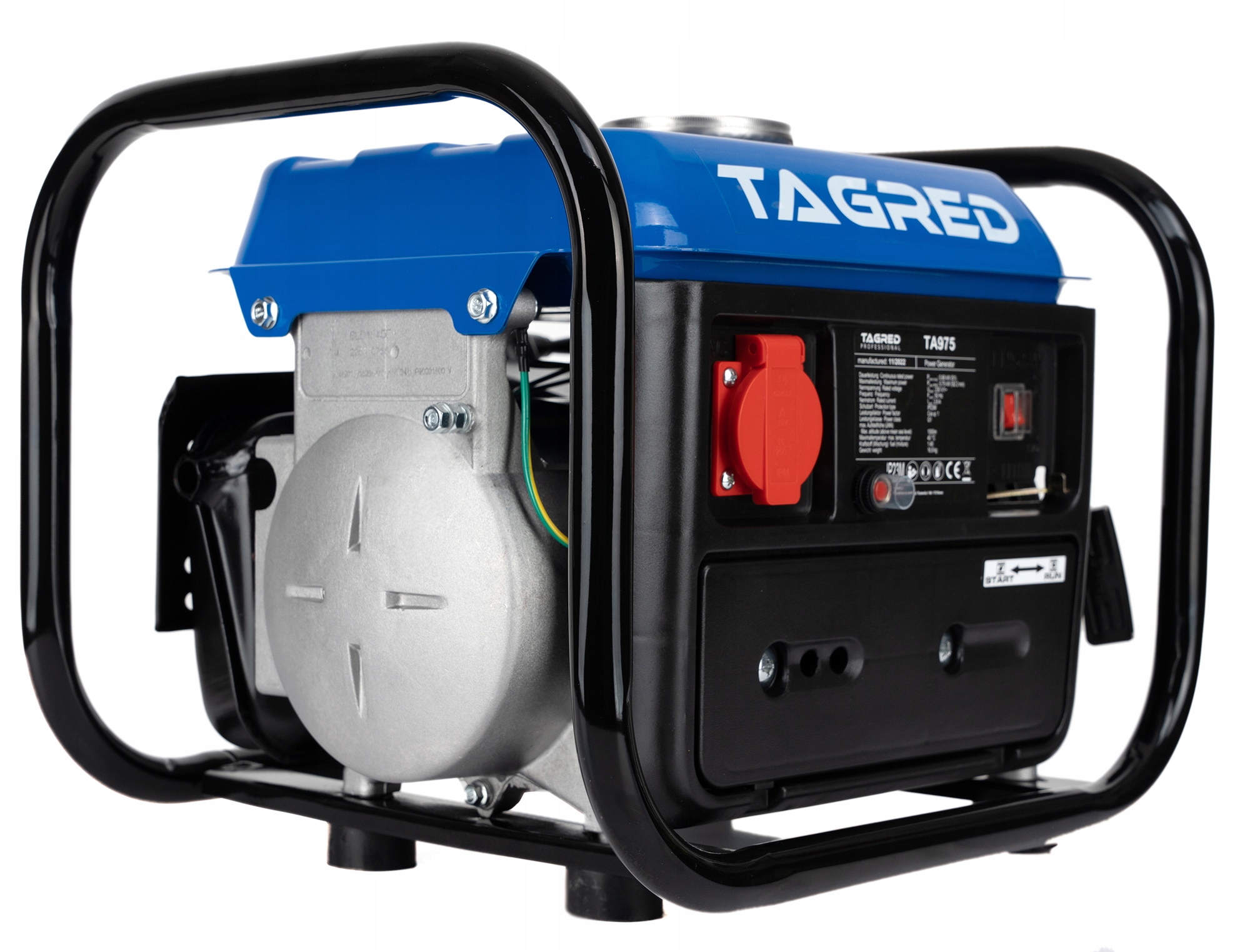 Prenosný jednofázový benzínový generátor Tagred 750 W